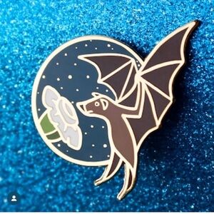 Bat Enamel Pin